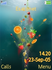 Fruits W850 theme