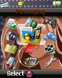 Vector girl W300 / W300i theme