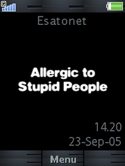 Allergic Hazel  theme