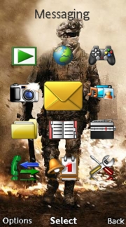 Modern Warfare 2 theme for Sony Ericsson Aino