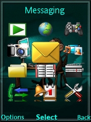 Monkey Haker W995  theme