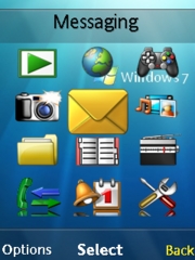 Windows 7 Mobile theme for Sony Ericsson C510