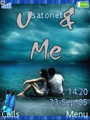 U & me K810 theme