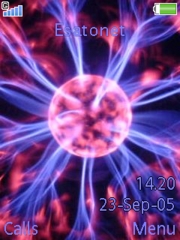 Plasmalamp K810 theme