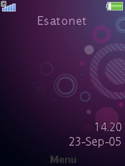 Purple Circles C510  theme