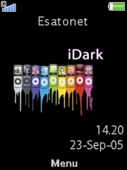 IDark theme for Sony Ericsson W910