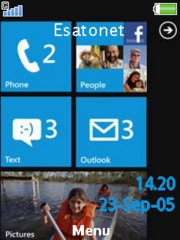 Windows Phone 7 C510  theme