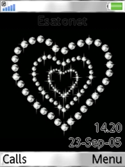 Glitterheart S500 theme
