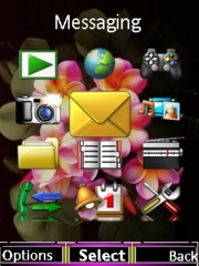 Pink flowers C510  theme