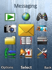 Drop theme for Sony Ericsson zylo