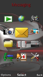 Porsche theme for Sony Ericsson Aino