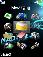 Nadir Belhadj theme for Sony Ericsson K810 / K810i