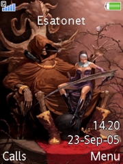Death Bride K800 / K800i theme