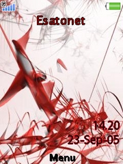 Red W705  theme