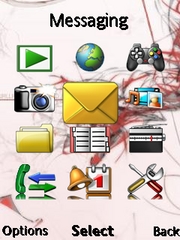 Red W705  theme