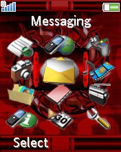 Red K610  theme