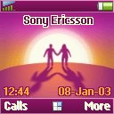 Sunset Couple J300 / J300i theme