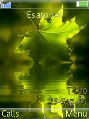 Green peace K800 / K800i theme