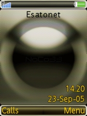 Style01yellow K800 / K800i theme