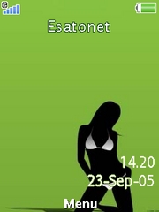 Bikini Babe W705  theme