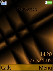 Orange_Rocks K770  theme