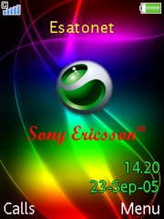 Colourful SE K770  theme