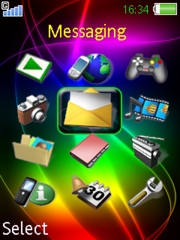 Colourful SE K770  theme