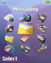 Violet Ray k700 theme