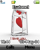 I love you much K310 / K310i theme