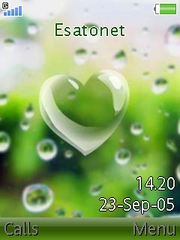 Drop of water W830 theme
