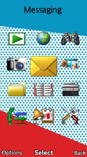 PopArt theme for Sony Ericsson Aino