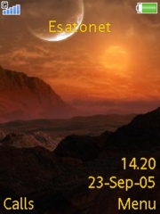 Celestial sky K800 / K800i theme