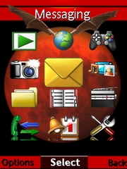 Halloween theme for Sony Ericsson W902