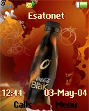 Coca Cola BlaK K310 / K310i theme