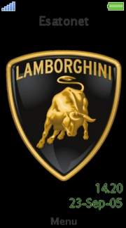 Lamborghini theme for Sony Ericsson Aino
