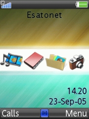 Concept Sony Ericsson S500 theme