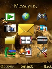 Moon theme for Sony Ericsson C902