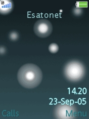 Falling Stars K770  theme
