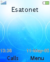 Glacier K550  theme