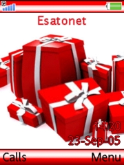 Gifts theme for Sony Ericsson W580 / W580i