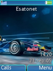 Redbull K810 theme