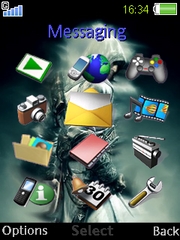 Assassinsc theme for Sony Ericsson G502