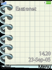 Libreta W830 theme