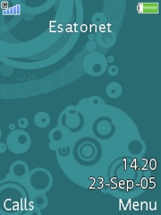 Bubbles W850 theme