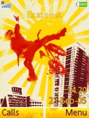 Vintage Biker theme for Sony Ericsson K800