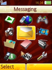 Vintage Biker theme for Sony Ericsson K800