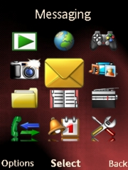 Deep Red C902  theme