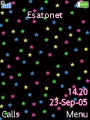 Stars K810 theme