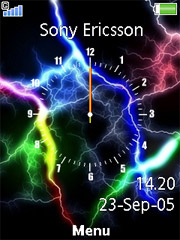 Light Colors theme for Sony Ericsson W595