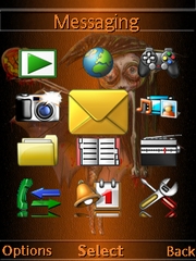 Halloween theme for Sony Ericsson W902